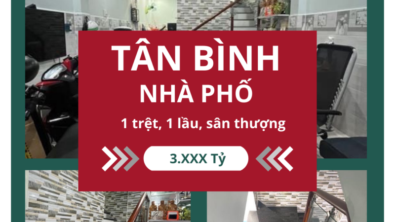 Nhà phố đường Lạc Long Quân, Tân Bình – 42m², giá chỉ 3.XXX tỷ, cơ hội không thể bỏ lỡ!