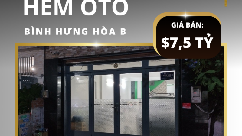 Bán nhà đúc 3,5 tấm – Liên khu 4-5, Bình Tân