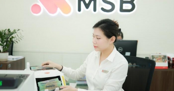 MSB tăng trích lập dự phòng rủi ro, lợi nhuận